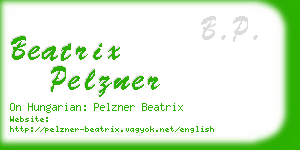 beatrix pelzner business card